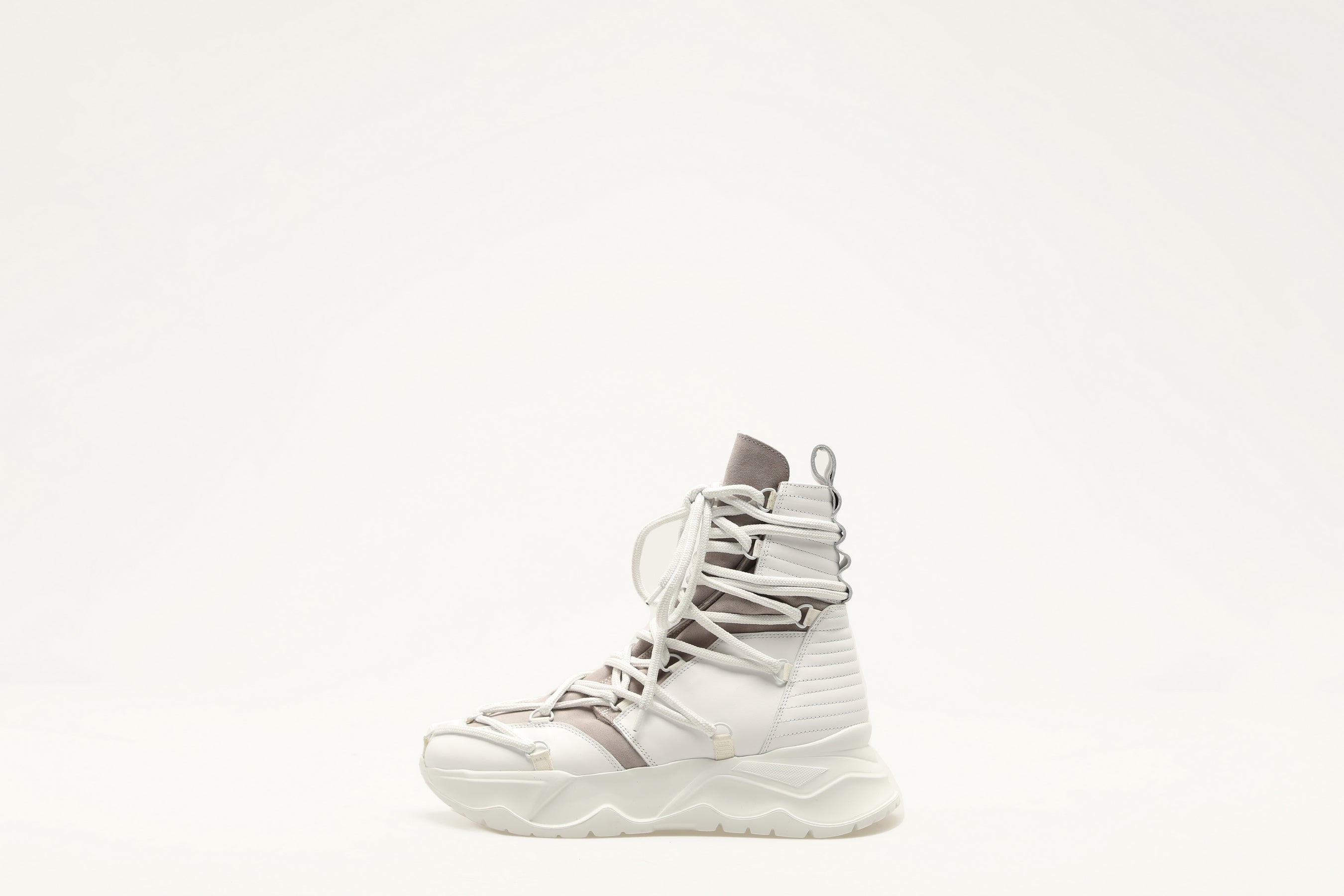 White High Urban Boots
