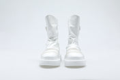 White Sluchy Boots