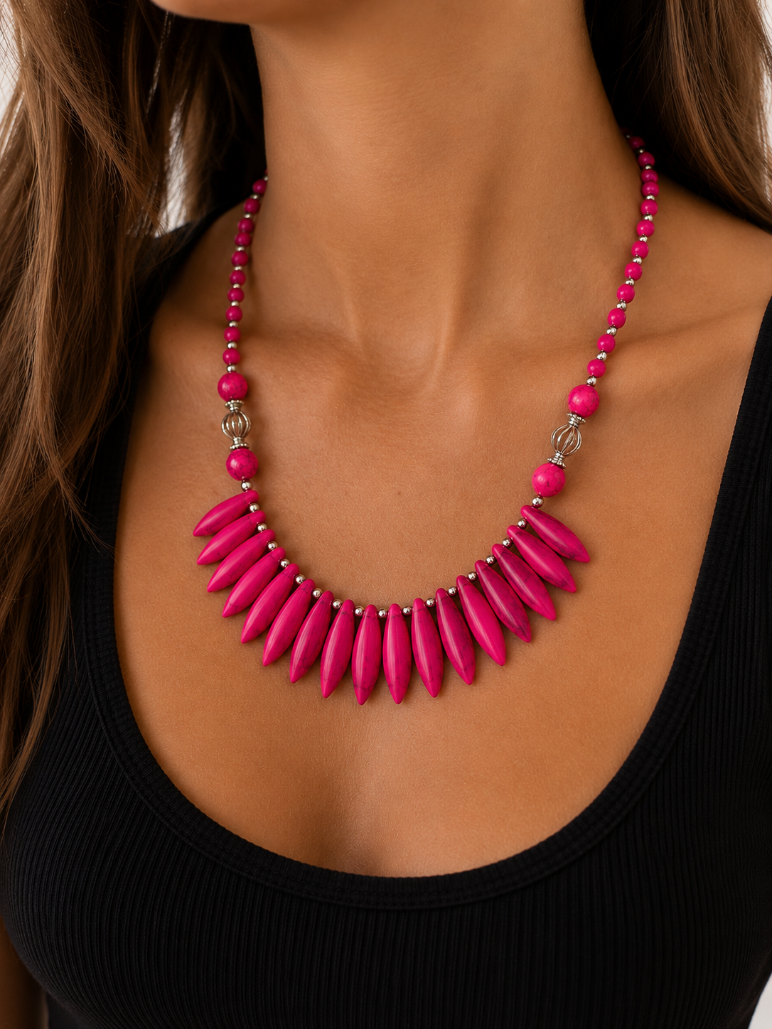 Pink Sunset Necklace