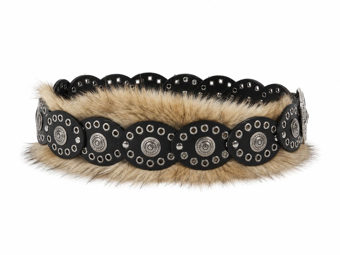 Boho Faux fur Belt