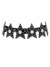 Star Faux Fur Belt