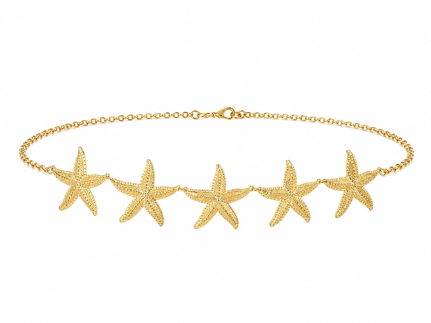 Golden Star Chain Belt