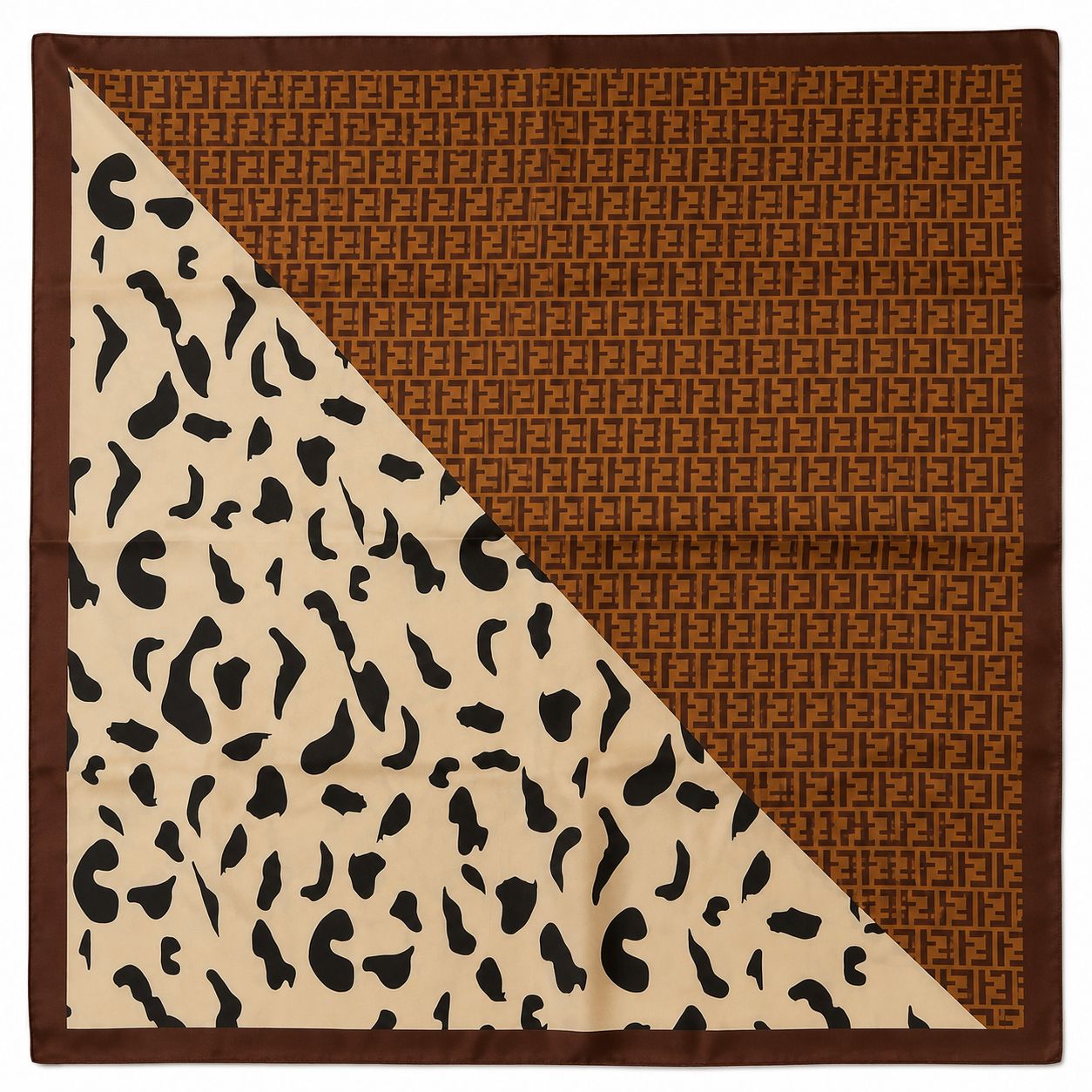 Cocoa Leopard Bandana