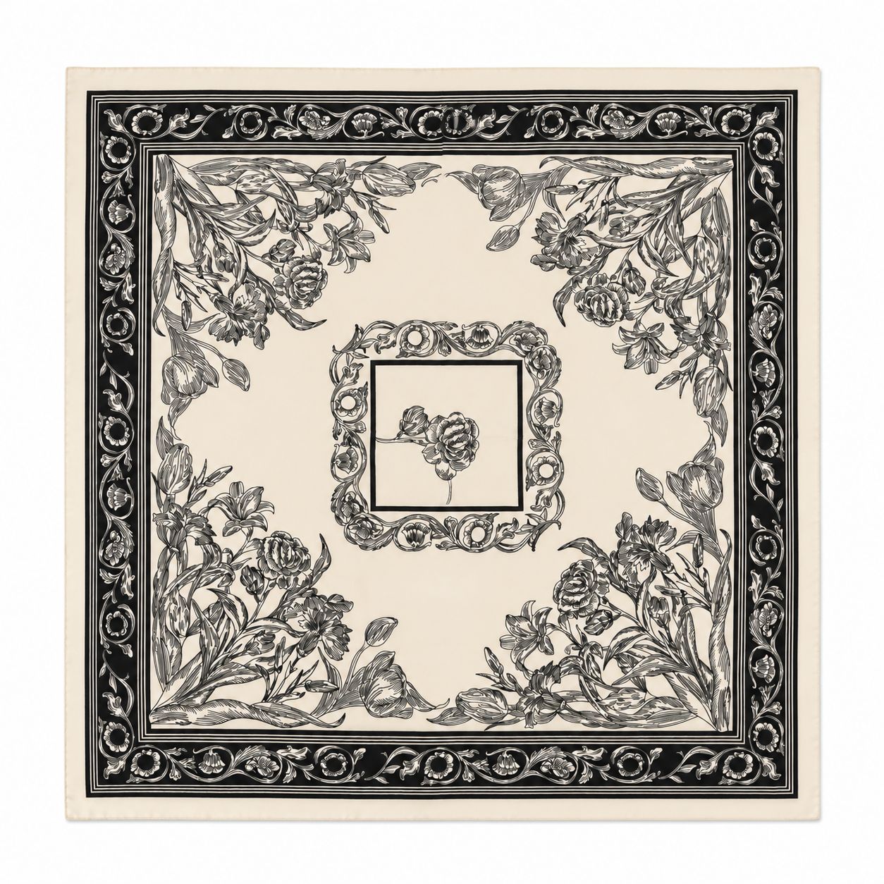 Noir Bloom Bandana