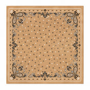 Mocha Paisley Bandana