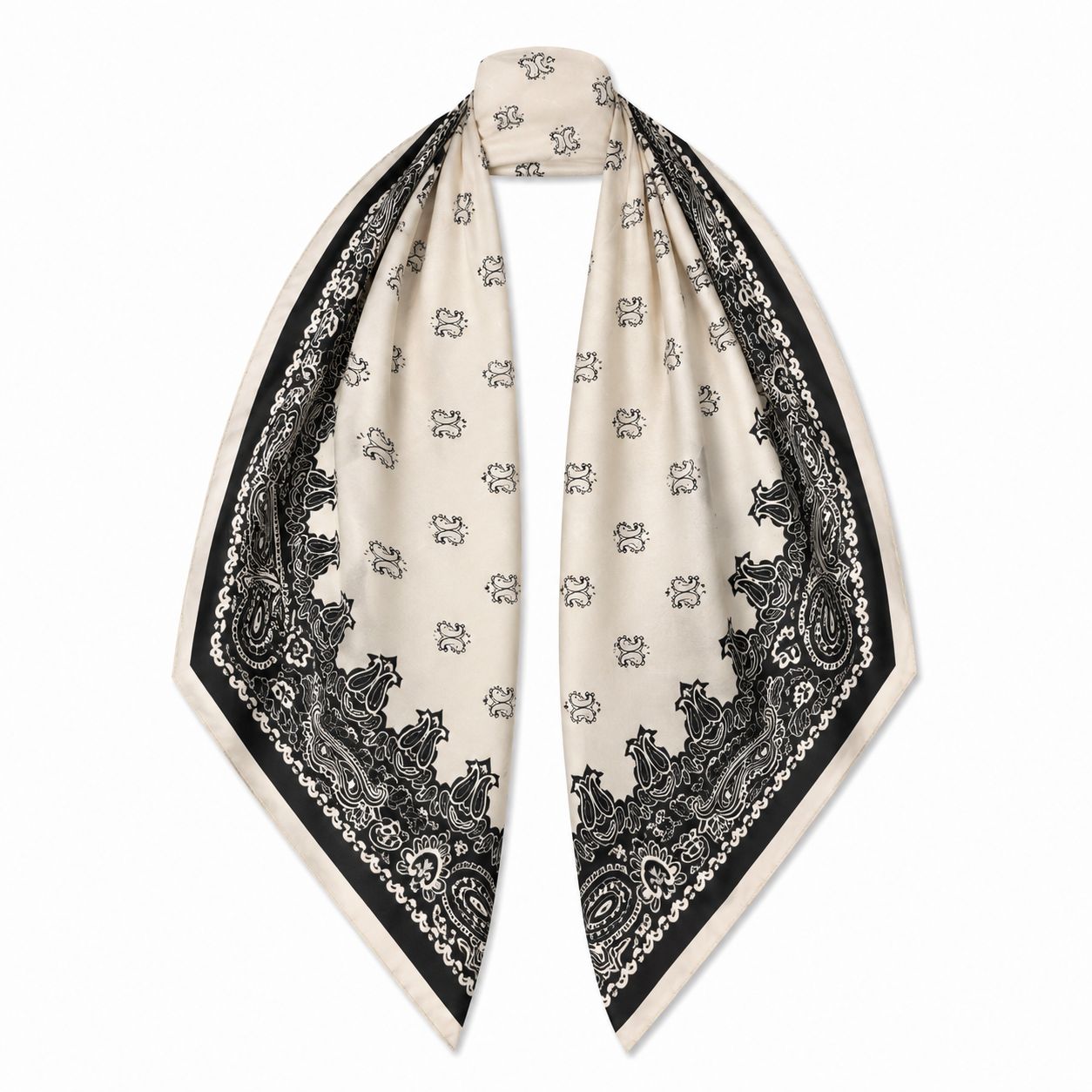 Ivory Noir Bandana