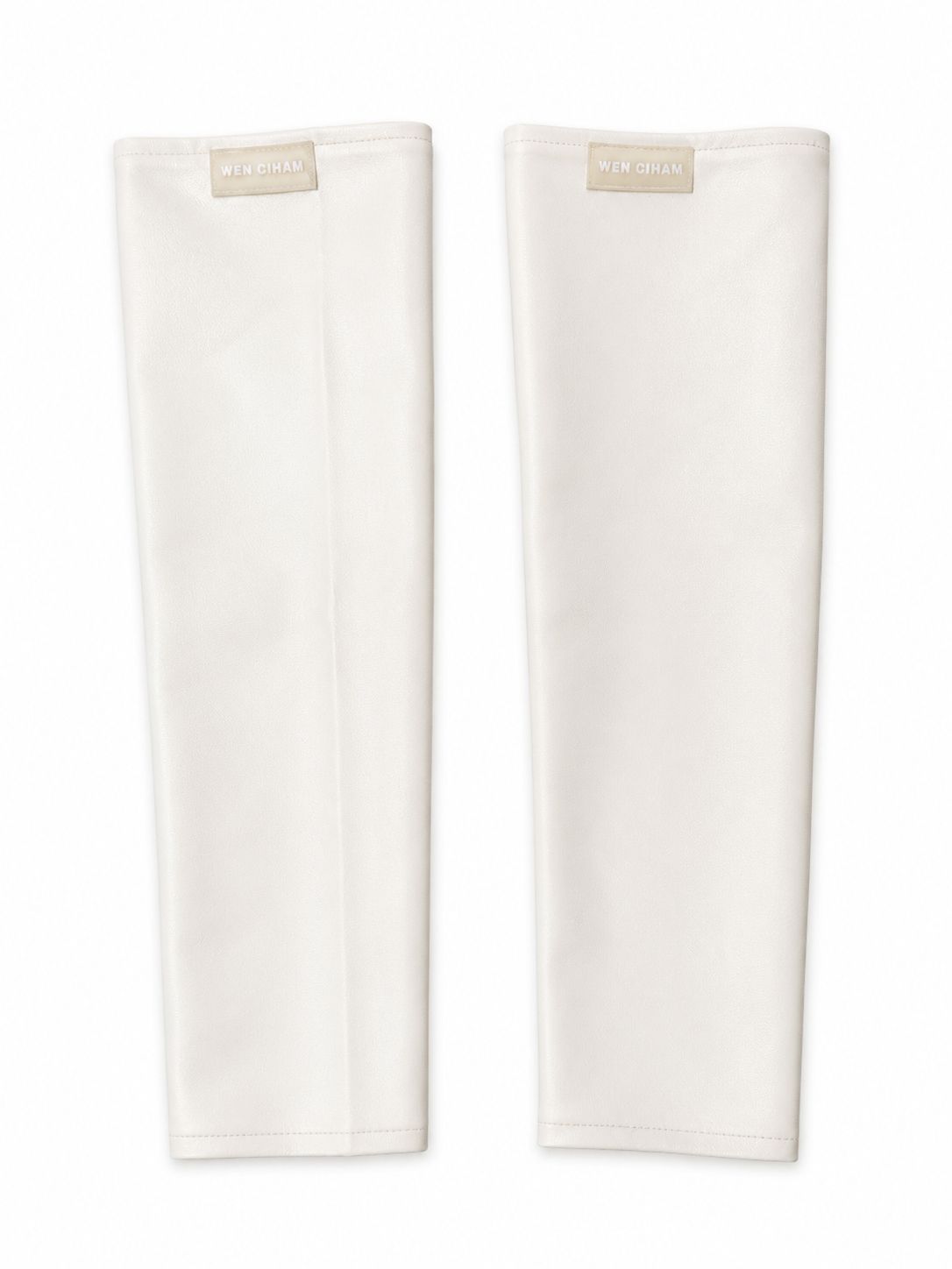 Long fingerless gloves