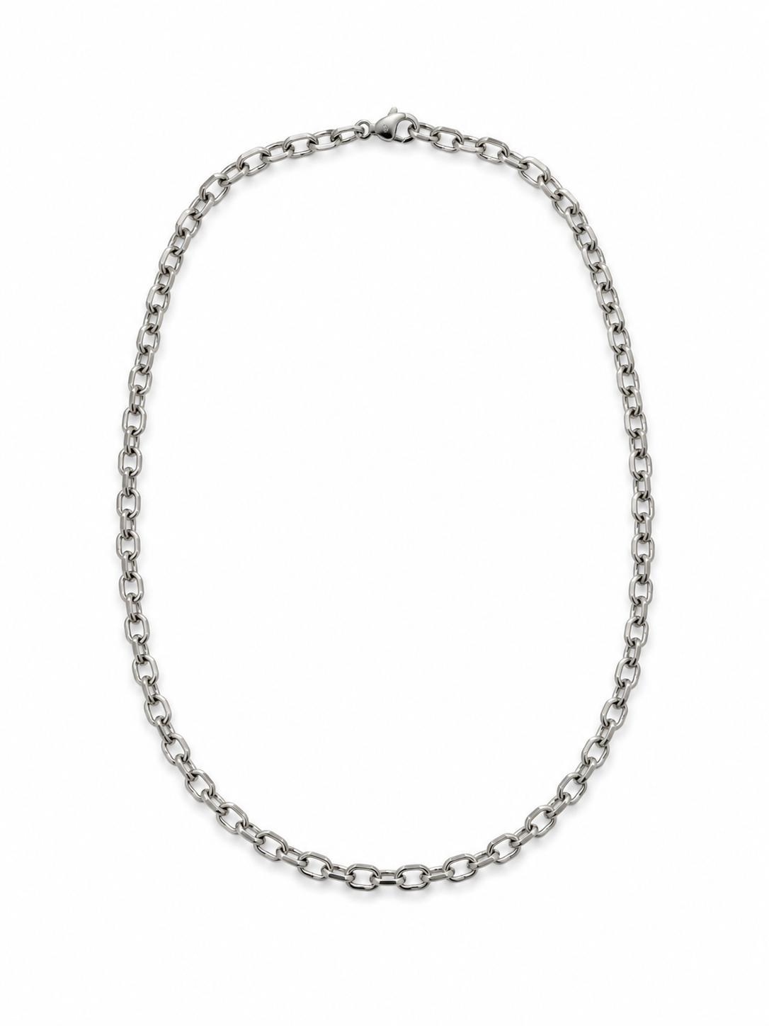 Silver Box Link Chain