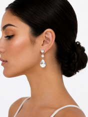 liquid drop earrings