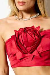 Rose applique Set