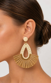 Sahara Fan Earring