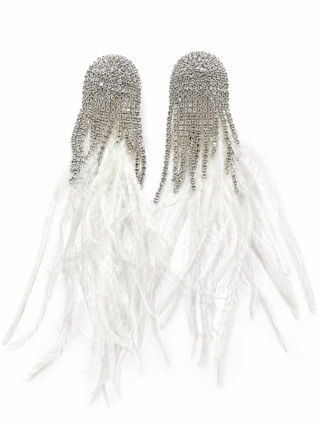 Swan Feather Earrings