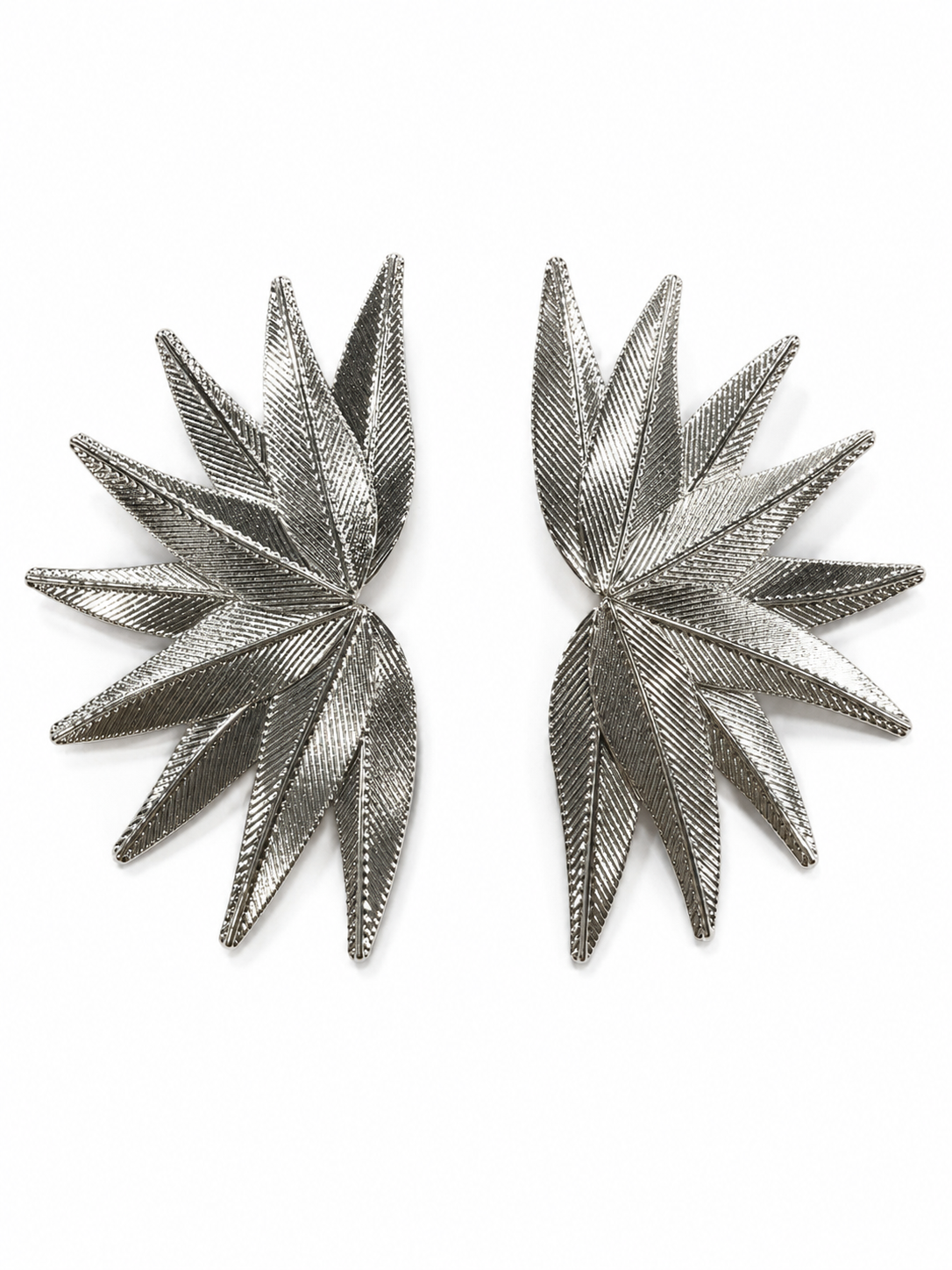 Metal Bloom Earrings