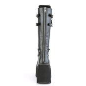 DEMONIA Blk Vegam Leather KERA Boots