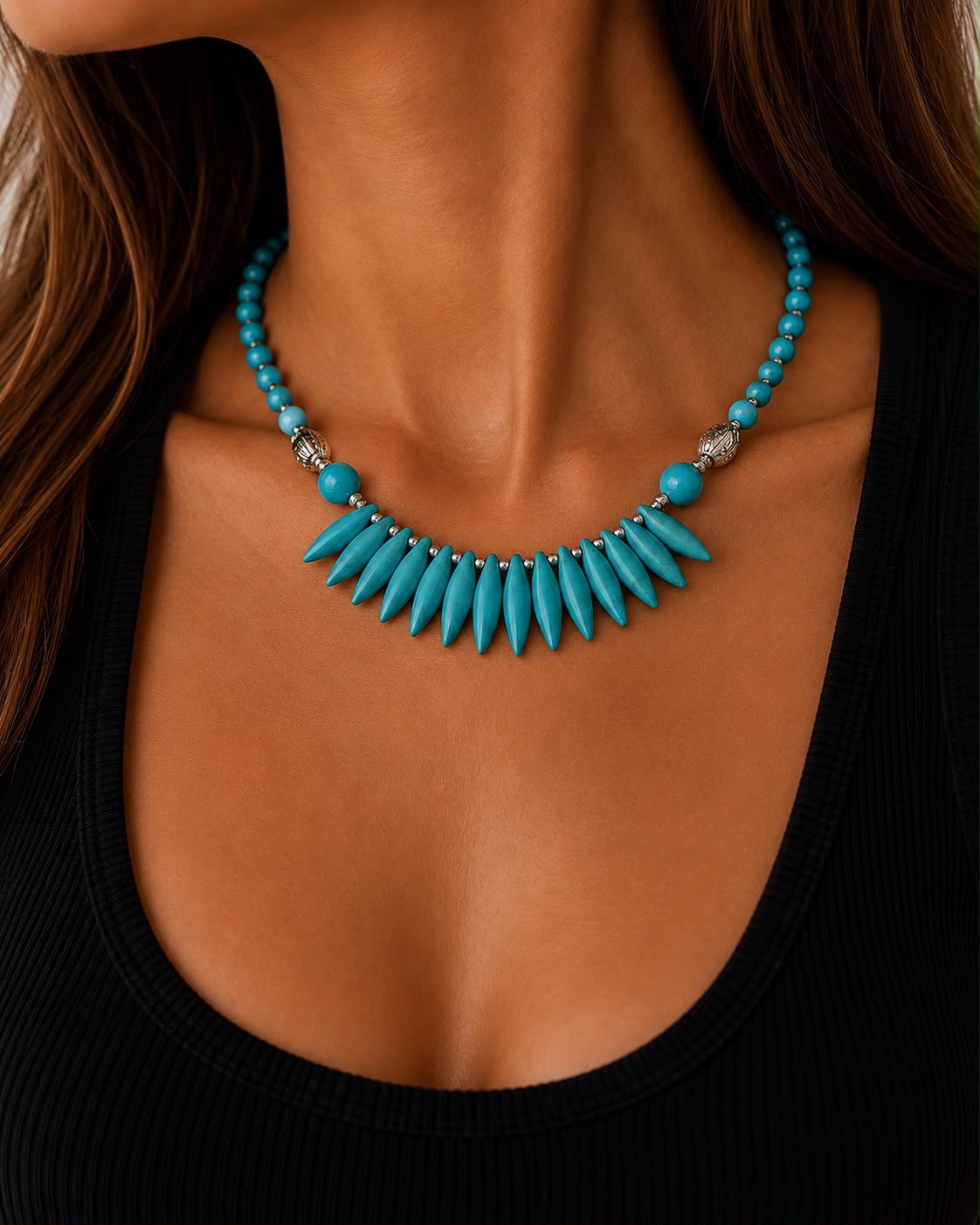 Ocean Spike Necklace