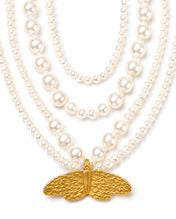 Butterfly Pearl Necklace