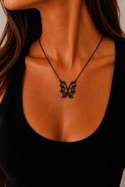 Noir Batterfly Chain