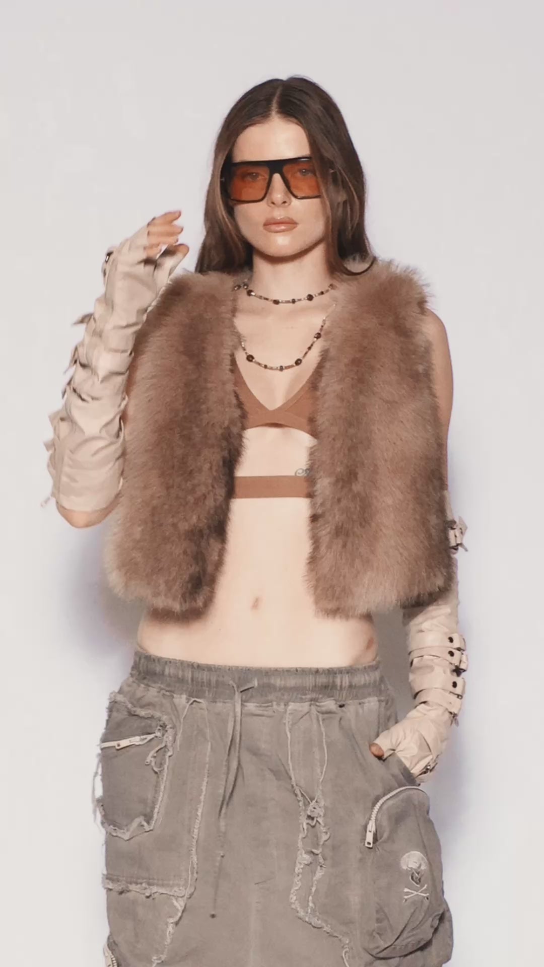Desert fox vest